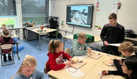 Bezoek basisschool de Waterlelie te Winschoten